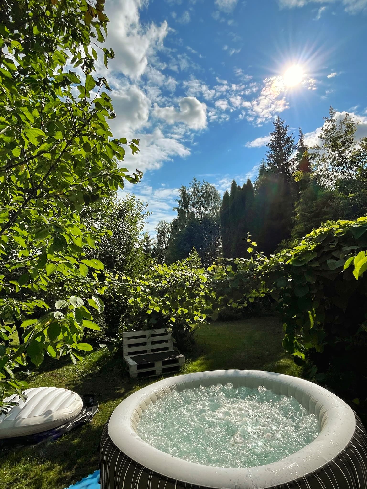 Jacuzzi nocą